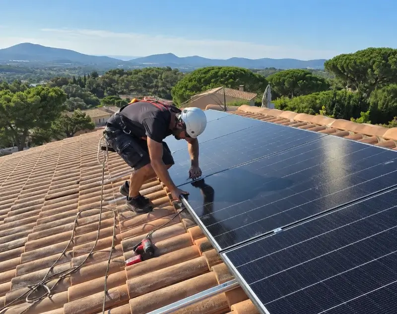 Installateur panneaux solaires Vézénobres — pose photovoltaïque sur toiture
